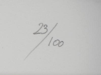 Gérard TRIGNAC : L’église - Original Engraving, signed 2