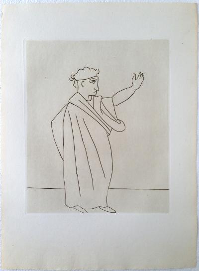 André DERAIN -  Le Satyricon, planche 14, 1951, Gravure originale 2