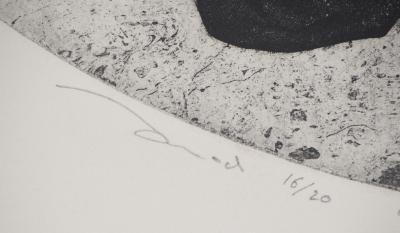 Awad EL SHIMY - Odalisque n°19 - original signed engraving 2