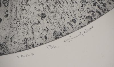 Awad EL SHIMY - Odalisque n°19 - original signed engraving 2