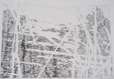 Sheigla HARTMAN : Muddy waters - Gravure Originale Signée 2