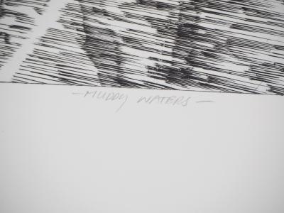 Sheigla HARTMAN : Muddy waters - Gravure Originale Signée 2