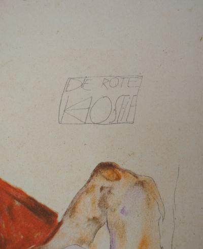 Egon SCHIELE (d’après) : L’envie - Lithographie Signée 2