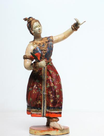 Thaïlande, début du XXe siècle - Groupe de danseurs du Ramakien, 2