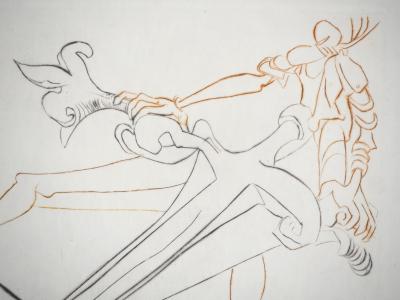 Salvador DALI - Le perron merveilleux, Gravure Originale Signée 2