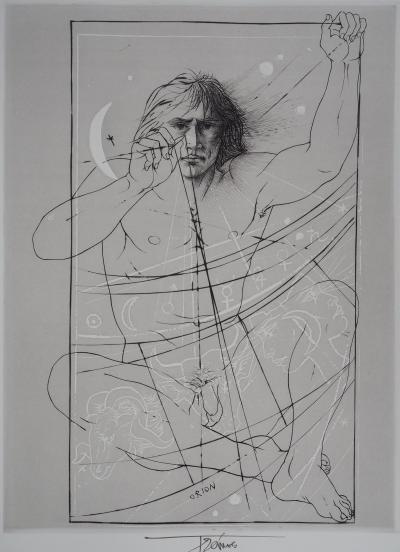 Pierre-Yves TRÉMOIS : Orion - Gravure originale signée 2