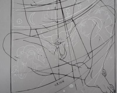 Pierre-Yves TRÉMOIS : Orion - Gravure originale signée 2