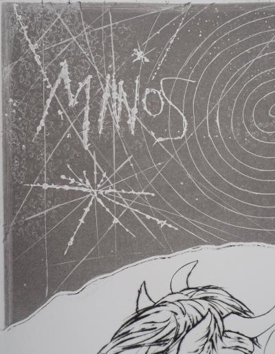 Pierre-Yves TRÉMOIS : Minos - Gravure Originale Signée 2