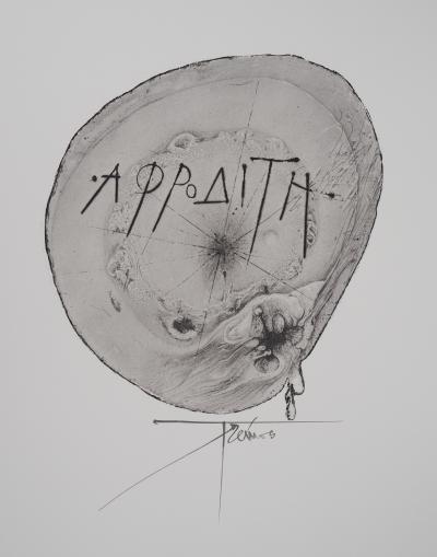 Pierre-Yves TRÉMOIS - Aphrodite érotique  - Gravure Originale Signée 2