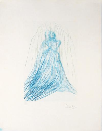 Salvador DALI : Iseult et Branguine - Gravure Originale Signée 2