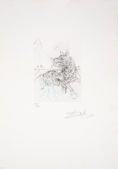 Salvador DALI : Richard III - Gravure Originale Signée 2