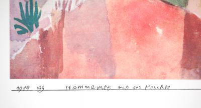 Paul KLEE (d’après) - Hammamet et sa mosquée, 1964 - Lithographie et pochoir signée 2