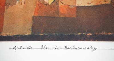 Paul KLEE (d’après) - Chaos mécanique, 1964 - Lithographie et pochoir signée 2