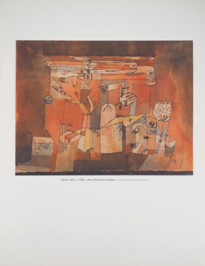 Paul KLEE (d’après) - Chaos mécanique, 1964 - Lithographie et pochoir signée 2
