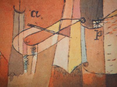 Paul KLEE (d’après) - Chaos mécanique, 1964 - Lithographie et pochoir signée 2