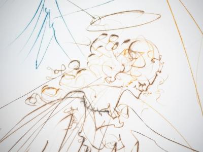Salvador DALI : L’ange - Gravure Originale Signée 2