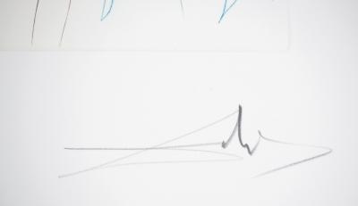 Salvador DALI : L’ange - Gravure Originale Signée 2