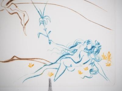 Salvador Dali - The Tree of Knowledge, original signed engraving 2