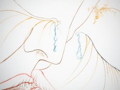 Salvador DALI : Le baiser - Gravure Originale Signée 2