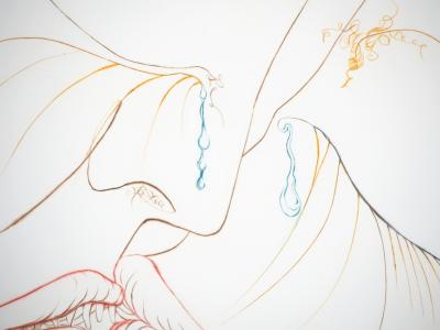 Salvador DALI : Le baiser - Gravure Originale Signée 2