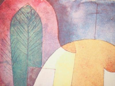 Paul KLEE (d’après) - Paysage onirique, 1964 - Lithographie et pochoir signée 2