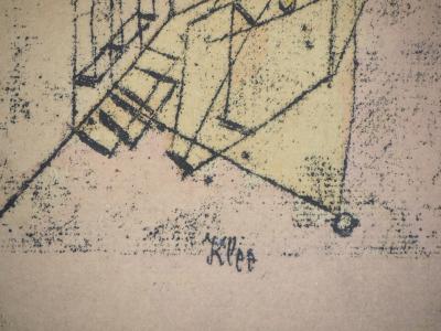 Paul KLEE (d’après)  - Fantasmagorie perspective, 1964 - Lithographie et pochoir 2