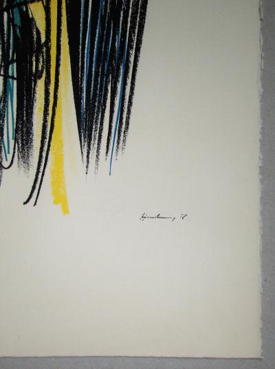 Hans HARTUNG - Composition, 1958 - Lithographie originale 2