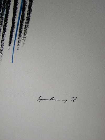 Hans HARTUNG - Composition, 1958 - Lithographie originale 2