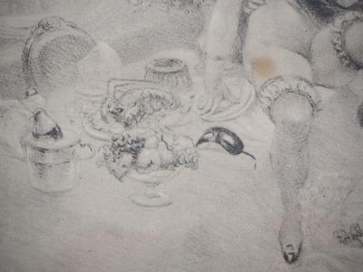 Adolphe Léon WILLETTE : Les pêchés capitaux - Sept Gravures Originales Signées 2