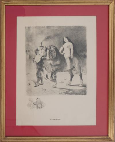 Adolphe Léon WILLETTE : Les pêchés capitaux - Sept Gravures Originales Signées 2