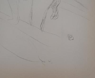 Pierre BONNARD (d’après) : Femme nue de dos - Lithographie Signée 2