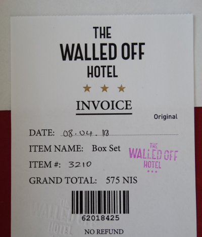 Banksy- Walled Off Hotel 2