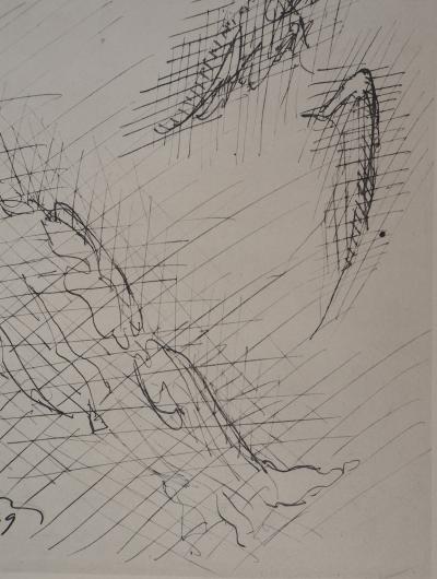 Jacques VILLON (d’après) : Momifié - Lithographie Signée 2