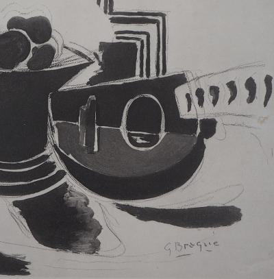 Georges BRAQUE (d’après) : Nature morte - Lithographie 2