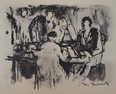 Jacques THEVENET (d’après) : Le pari des hommes - Lithographie Signée 2