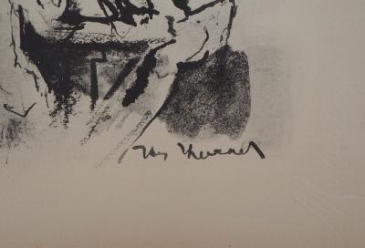 Jacques THEVENET (d’après) : Le pari des hommes - Lithographie Signée 2