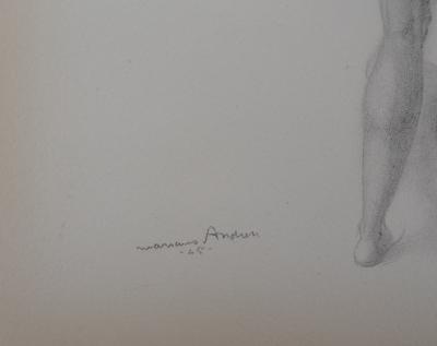 Mariano ANDREU (d’après) : Les trois musiciennes - Lithographie Signée 2