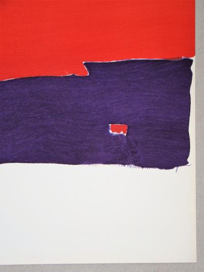 NICOLAS DE STAËL ( d’après ) - Pochoir en couleurs - 1959 2