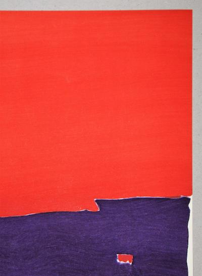 NICOLAS DE STAËL ( d’après ) - Pochoir en couleurs - 1959 2