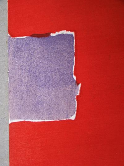 NICOLAS DE STAËL ( d’après ) - Pochoir en couleurs - 1959 2