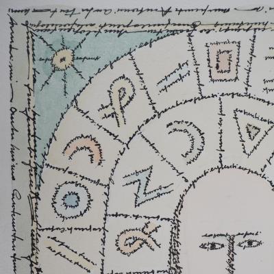 Antonio LOPRESTI : Masqué - Lithographie Originale Signée 2