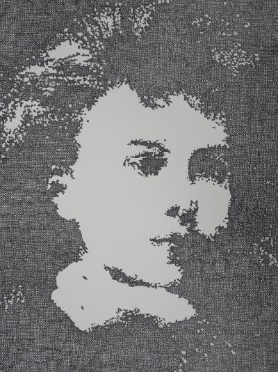 Robert RIOU : Portrait de Marie Curie - Lithographie Originale Signée 2