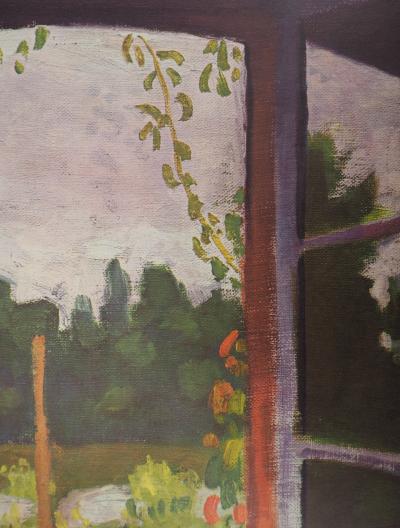 Albert MARQUET (d’après) : Fenêtre à Méricourt - Quadrichromie 2