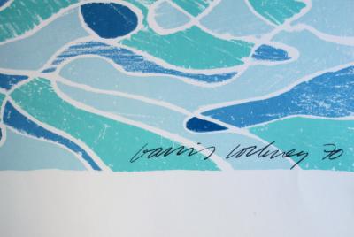 David HOCKNEY - Le plongeur (Pool Diver), 1972 - Lithographie 2
