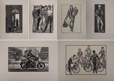 Jürgen WITTDORF : Zyklus für die jugend - Lot de 9 lithographies 2