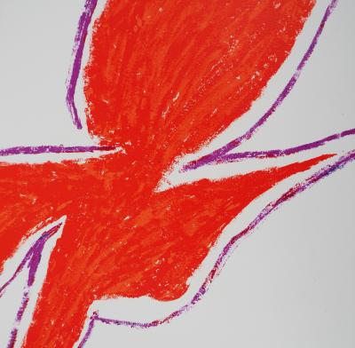 Paul ELUARD (d’après) : Liberté - Lithographie Signée 2
