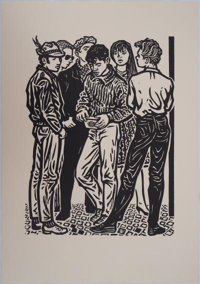 Jürgen WITTDORF : Zyklus für die jugend - Lot de 9 lithographies 2