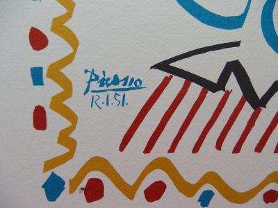 Pablo PICASSO : Carnaval - Le Roi, Lithographie signée 2