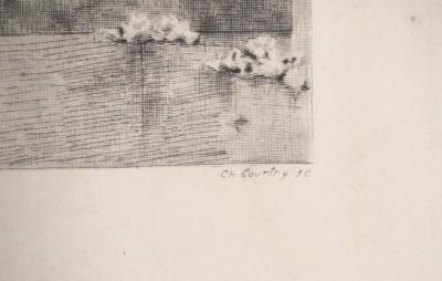 Benjamin CONSTANT : Théodora Chypre - Eau forte Originale Signée 2