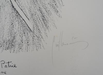 Guillermo NUÑEZ : Les entrailles de ma patrie (Pablo Neruda) - Lithographie originale signée au rcayon 2